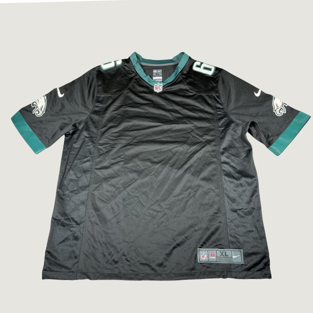 Philadelphia Eagles Nike NFL On Field Football Jersey Black Men's XL NWOT